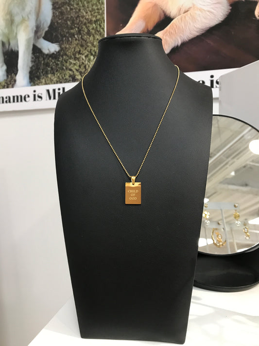 CHILD OF GOD empowerment necklace