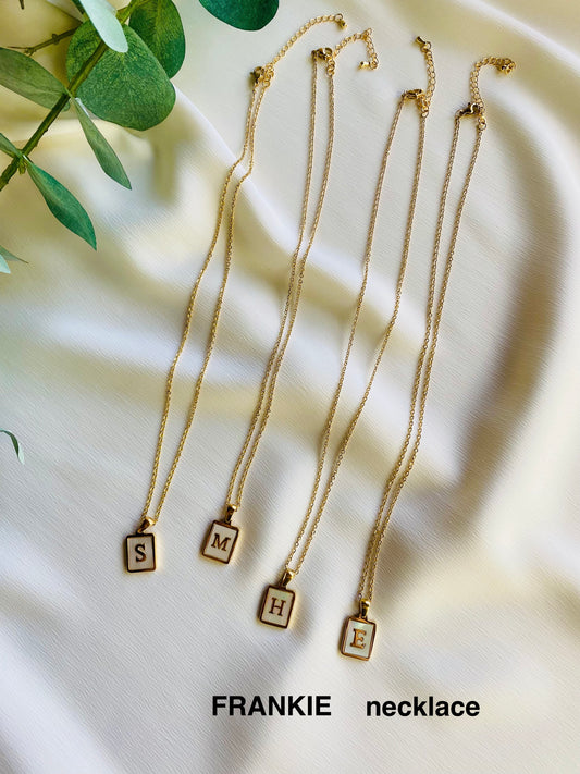TOP SELLER PACK - Frankie Pearl Letterplate Necklace