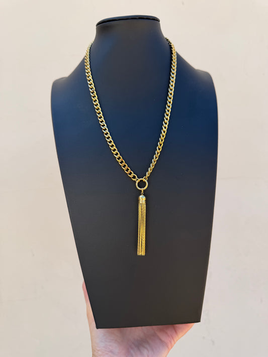 DAKOTA Tassel Pendant Necklace