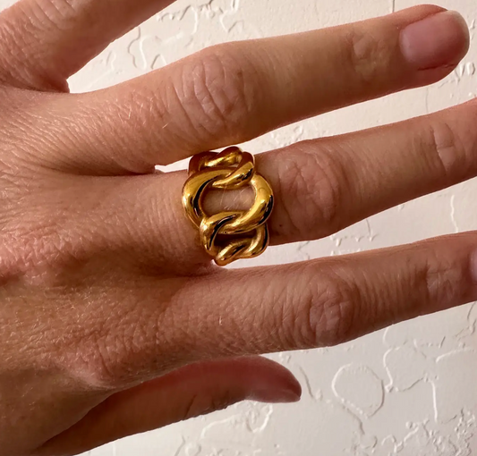 Cuban Chain Ring